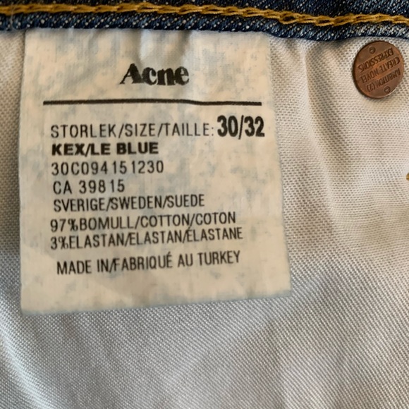 Acne Jeans - Picture 6 of 6